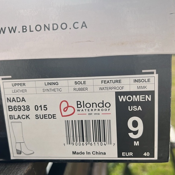 Blondo black suede boots - Picture 2 of 8